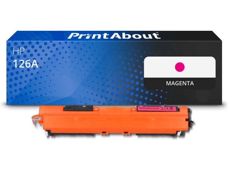 PrintAbout Toner 126A (CE313A) Magenta für HP