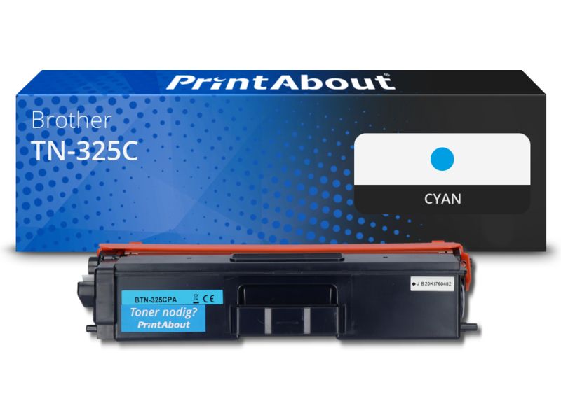 PrintAbout Toner TN-325C Cyan Hohe Kapazität für Brother