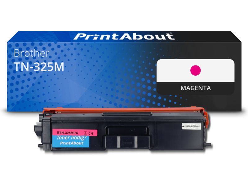 PrintAbout Toner TN-325M Magenta Hohe Kapazität für Brother