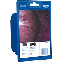 Brother LC-1220BKBP2 Druckerpatrone - 2x Schwarz - Multipack