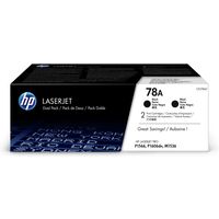 HP 78A (CE278AD) Toner - 2x Schwarz - Multipack