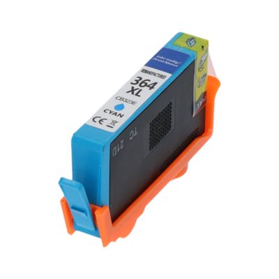Druckerpatrone kompatibel mit HP 364XL (CB323EE) - Cyan - Hohe Kapazität