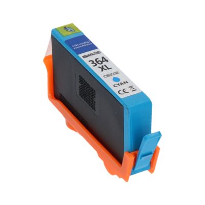 Druckerpatrone kompatibel mit HP 364XL (CB323EE) - Cyan - Hohe Kapazität