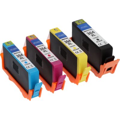 Druckerpatrone kompatibel mit HP 364XL (N9J74AE) - 4-farbig - Hohe Kapazität - Multipack