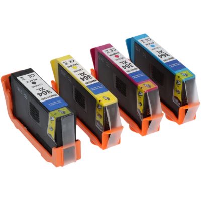 Druckerpatrone kompatibel mit HP 364XL (N9J74AE) - 4-farbig - Hohe Kapazität - Multipack
