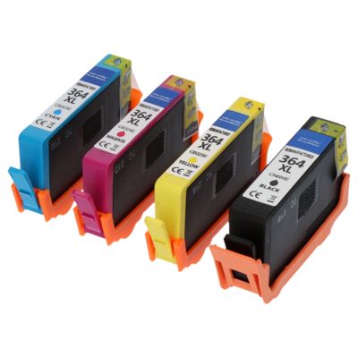 Druckerpatrone kompatibel mit HP 364XL (N9J74AE) - 4-farbig - Hohe Kapazität - Multipack
