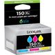 Lexmark 14N1807E (150XL) - 3-farbig - Druckerpatrone - Hohe Kapazität - Multipack