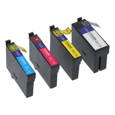 Druckerpatrone kompatibel mit Epson T1306 - 4-farbig - Hohe Kapazität - Multipack