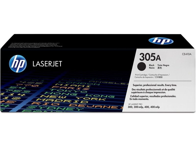 HP 305A (CE410A) - Schwarz - Toner