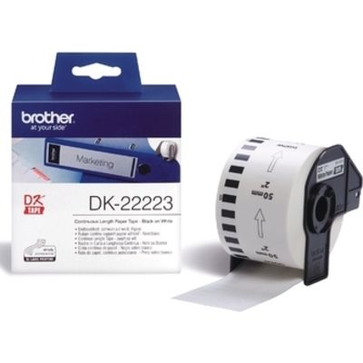 Brother DK-22223 - (50 mm) - Schwarz auf weiß - Etikett