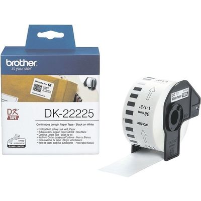 Brother DK-22225 - (38 mm) - Schwarz auf weiß - Etikett