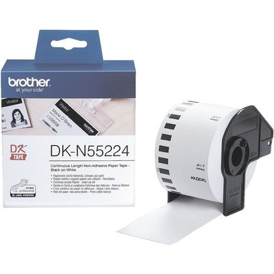 Brother DK-N55224 - (54 mm) - Schwarz auf weiß - Etikett