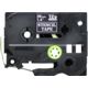 Brother STe-161 - (36 mm) - Schwarz auf transparent - Tape