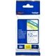 Brother TZe-133 - (12 mm) - Blau auf transparent - Tape