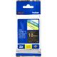 Brother TZe-344 - (18 mm) - Gold auf schwarz - Tape