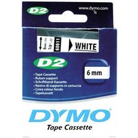 Dymo 60611 (S0721030) - (6 mm) - Schwarz auf weiß - Tape