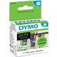 Dymo 11353 (S0722530) - (25 mm x 13 mm) - Schwarz auf weiß - Etikett
