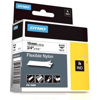 Dymo 18489 (S0718120) - (19 mm) - Schwarz auf weiß - Tape