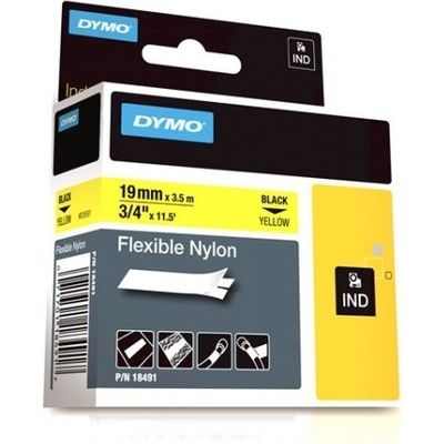 Dymo 18491 (S0718090) - (19 mm) - Schwarz auf gelb - Tape