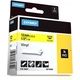 Dymo 18432 (S0718450) - (12 mm) - Schwarz auf gelb - Tape