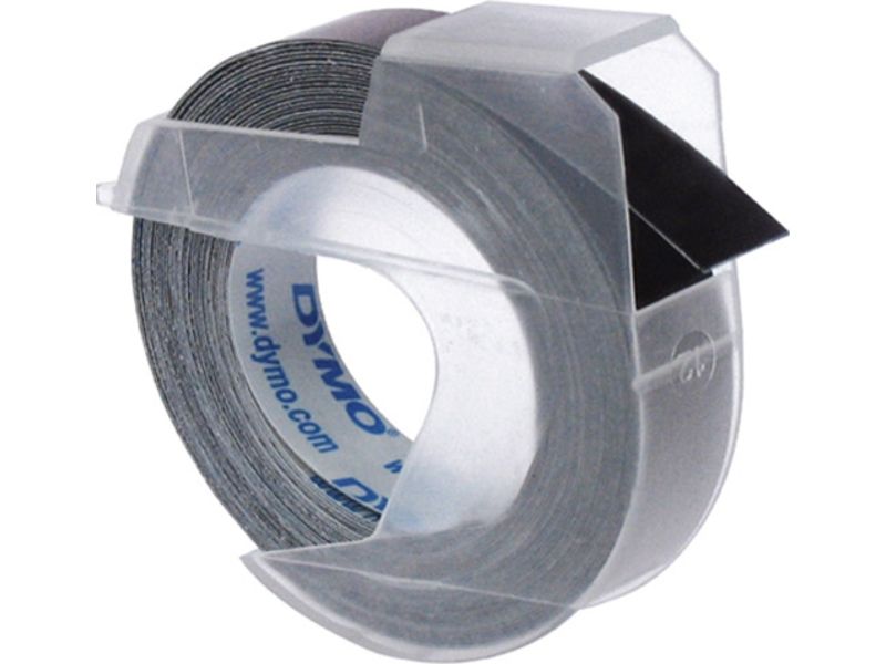 Dymo S0898130 - (9 mm) - Weiß auf schwarz - Tape