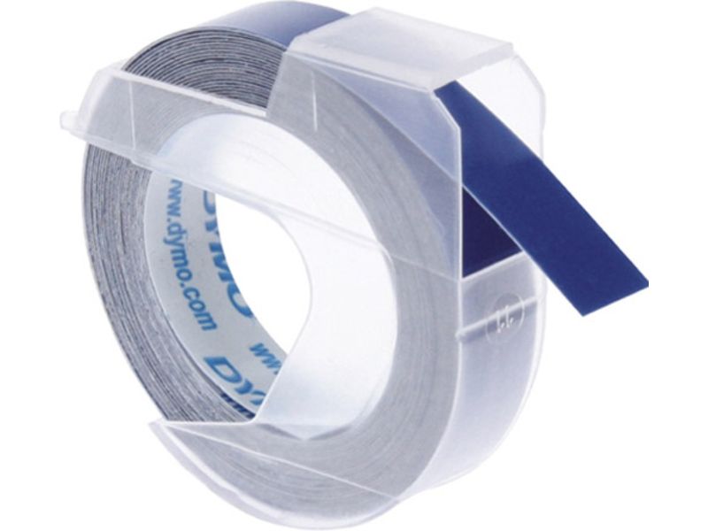 Dymo S0898140 - (9 mm) - Weiß auf blau - Tape