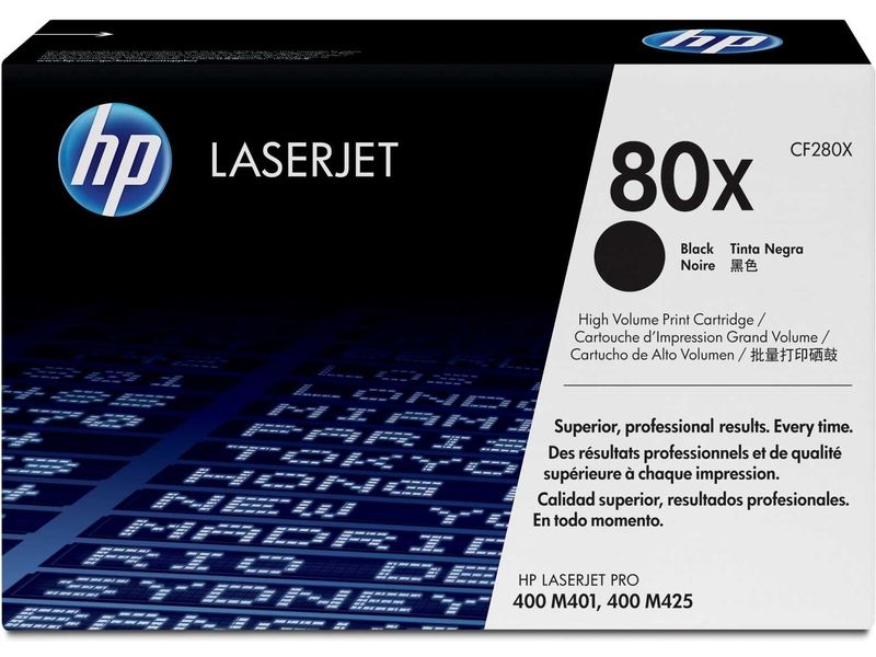 HP 80X (CF280X) - Schwarz - Toner - Hohe Kapazität