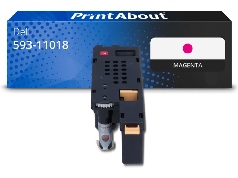 PrintAbout Toner 593-11018 Magenta für Dell
