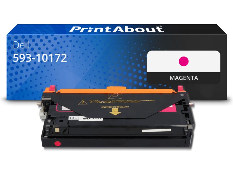PrintAbout Toner 593-10172 (RF013) Magenta für Dell