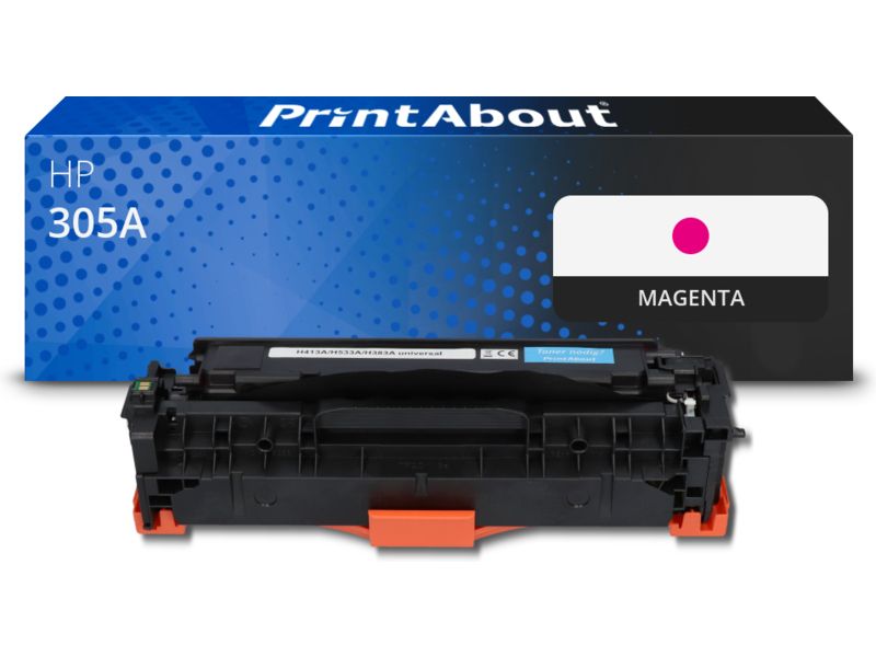 PrintAbout Toner 305A (CE413A) Magenta für HP
