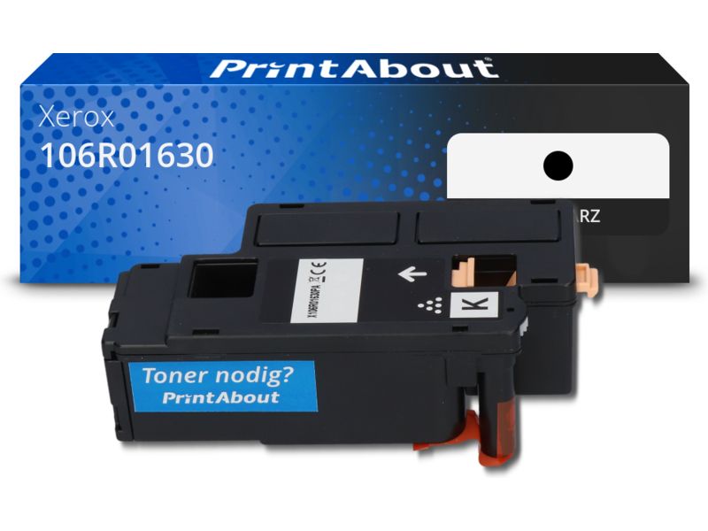 PrintAbout Toner 106R01630 Schwarz für Xerox