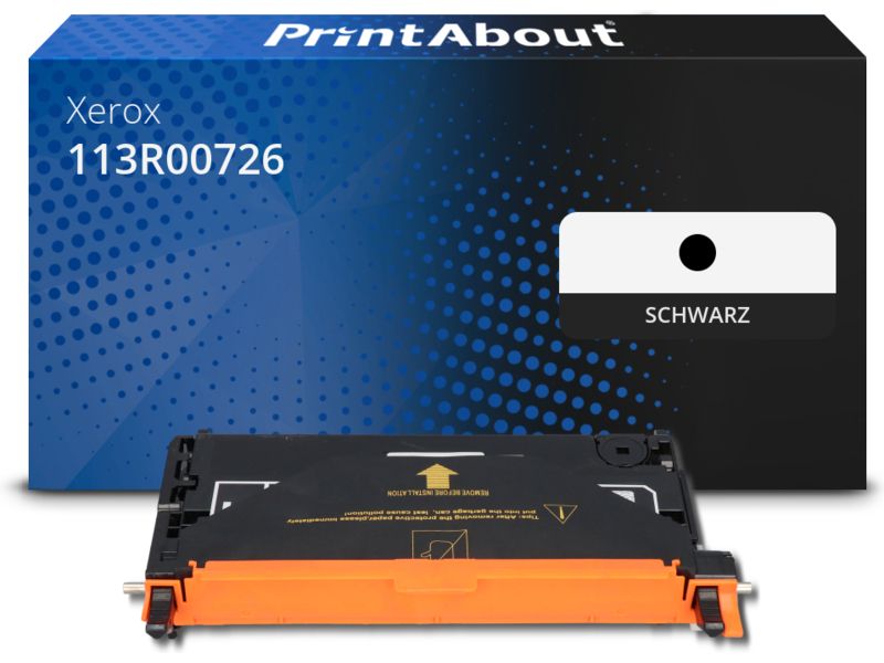 PrintAbout Toner 113R00726 Schwarz für Xerox