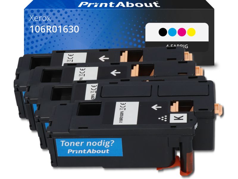 PrintAbout Toner 106R01630 4-farbig Multipack für Xerox
