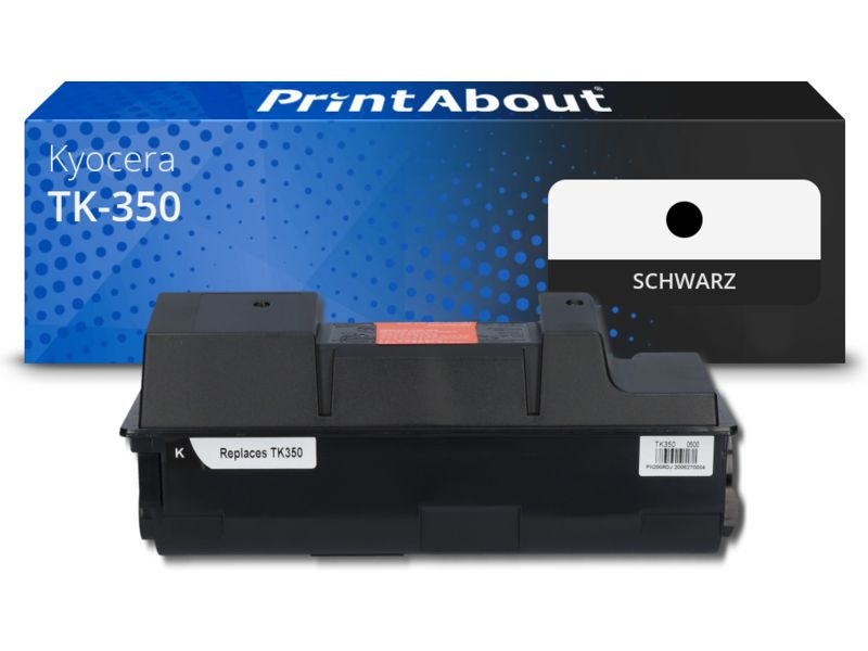PrintAbout Toner TK-350 Schwarz für Kyocera
