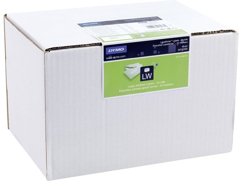 Dymo 13187 (S0722390) Multipack (36 mm x 89 mm) 24 Rollen