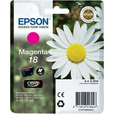 Epson 18 (C13T18034012) - Magenta - Druckerpatrone