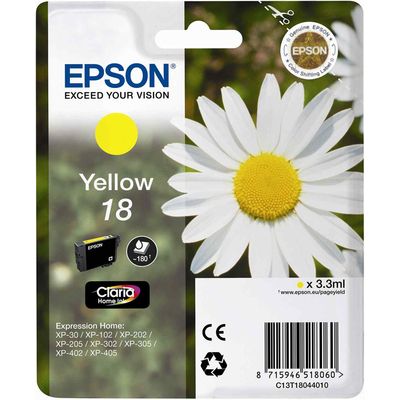 Epson 18 (C13T18044012) - Gelb - Druckerpatrone