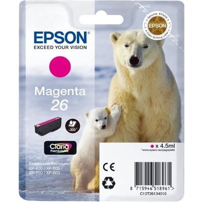 Epson 26 (C13T26134012) - Magenta - Druckerpatrone