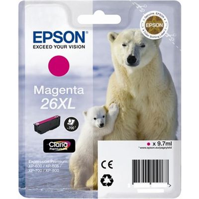 Epson 26XL (C13T26334012) - Magenta - Druckerpatrone - Hohe Kapazität