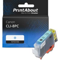 Druckerpatrone kompatibel mit Canon CLI-8PC - Fotocyan