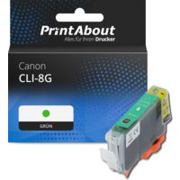 Druckerpatrone kompatibel mit Canon CLI-8G - Grün