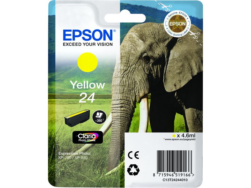 Epson 24 (C13T24244012) - Gelb - Druckerpatrone