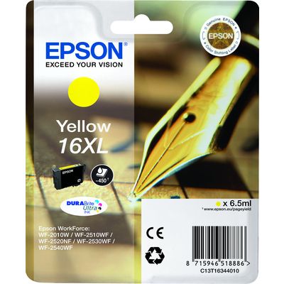Epson 16XL (C13T16344012) - Gelb - Druckerpatrone - Hohe Kapazität