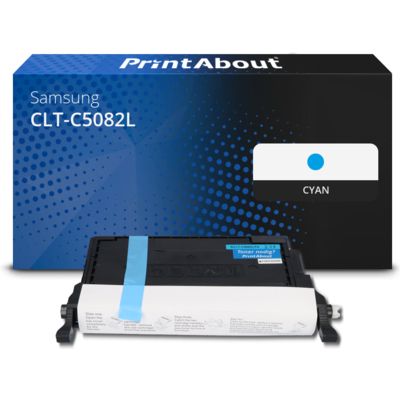 Toner kompatibel mit Samsung CLT-C5082L (SU055A) - Cyan - Hohe Kapazität