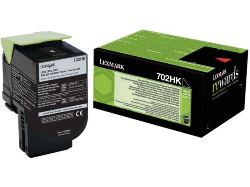 Lexmark 70C2HK0 (702HK) - Schwarz - Toner - Hohe Kapazität