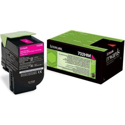 Lexmark 70C2HM0 (702HM) - Magenta - Toner - Hohe Kapazität