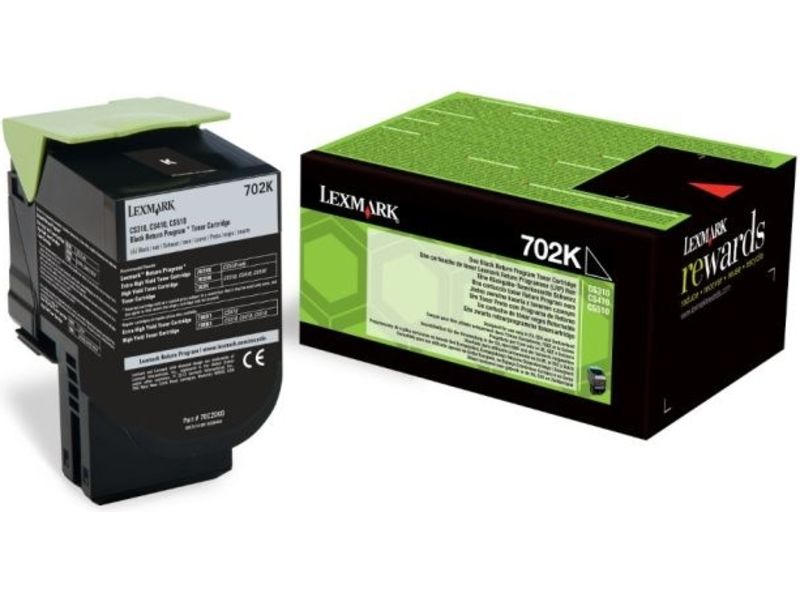 Lexmark 70C20K0 (702K) - Schwarz - Toner