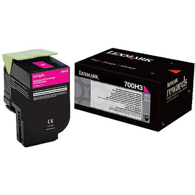 Lexmark 70C0H30 (700H) - Magenta - Toner - Hohe Kapazität