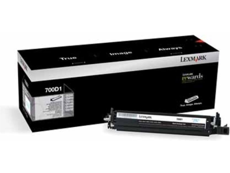 Lexmark 70C0D10 (700D1) - Schwarz - Entwickler