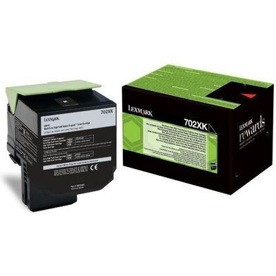 Lexmark 702XK (70C2XK0) - Schwarz - Toner - Extra hohe Kapazität